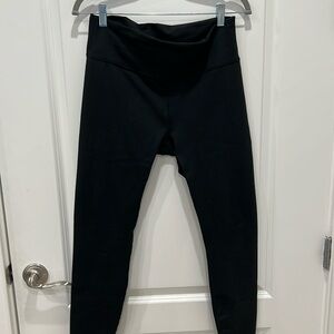 Fabletics long black leggings. No PowerHold or pockets.